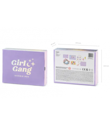 Zestaw prezentowy Girl Gang Goodie Box - 19x15x4 cm