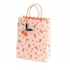 Torebka na prezenty wisienki - 26x32x13 cm