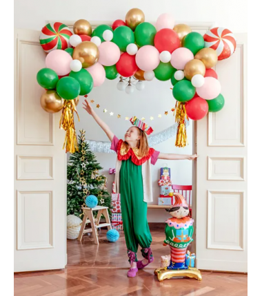 Stojący balon foliowy Elf 46x88 cm