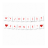 Zestaw WYJDZIESZ ZA MNIE ? - czerwony