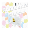 Box balonowy WITAJCIE W DOMU - srebrny