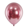 Box balonowy WITAJ W DOMU IMIĘ - kwiaty rose gold + bobas różowy
