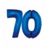 Balony foliowe Cyfra 70 - 92 cm - Niebieski