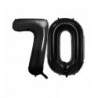 Balony foliowe Cyfra 70 - 86 cm - Czarny