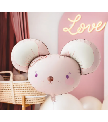 Box balonowy WITAJCIE W DOMU - boho + myszka + KWIAT DLA MAMY