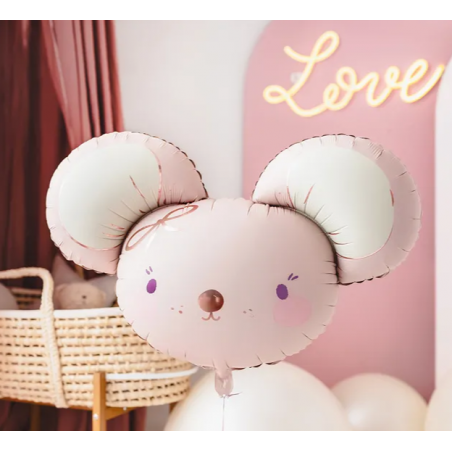 Box balonowy WITAJCIE W DOMU - boho + myszka + KWIAT DLA MAMY