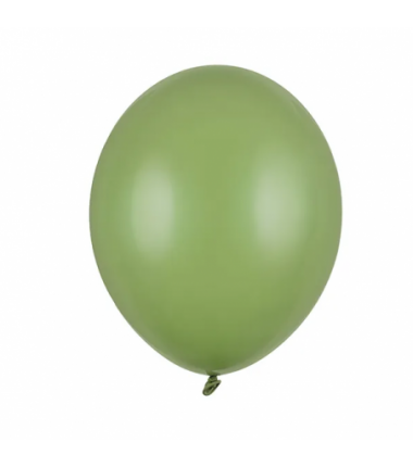 Box balonowy URODZINY + IMIĘ - boho - oliwka + 2 złota + gwiazdki złote