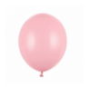 Box balonowy URODZINY + IMIĘ - jasny różowy + 2 różowa + gwiazdki złote