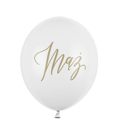 Zestaw balonów na 65 ROCZNICĘ ŚLUBU - baner i złote cyfry