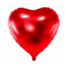 Zestaw balonów lateksowych LOVE + 3 serca czerwone foliowe