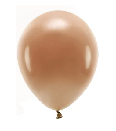 Box balonowy WITAJCIE W DOMU kraft - miś głowa + balony zielone