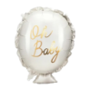 Box balonowy WITAJCIE W DOMU kraft - oh baby + balony zielone