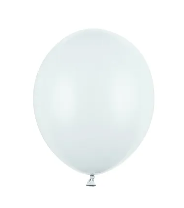 Zestaw balony niebieskie 20x - alabaster misty blue mocca