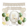 Box balonowy WITAJCIE W DOMU - boho - oliwka + OH BABY