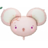 Box balonowy WITAJCIE W DOMU - boho - oliwka + myszka