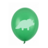 Balony 30 cm Dinozaury i ich ślady - 6 sztuk