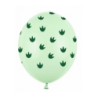 Balony 30 cm Dinozaury i ich ślady - 6 sztuk