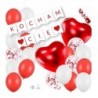 Zestaw KOCHAM CIĘ - 23 sztuki