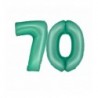 Balony foliowe Cyfra 70 - 76 cm SMART - miętowe