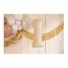 Balony foliowe Cyfra 18 - 72 cm - beżowe