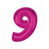 Balony foliowe Cyfra 90 - 92 cm SMART - różowe