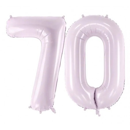 Balony foliowe Cyfra 70 - 72 cm - fioletowe