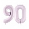 Balony foliowe Cyfra 90 - 72 cm - fioletowe