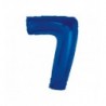 Balony foliowe Cyfra 70 - 92 cm SMART - niebieskie