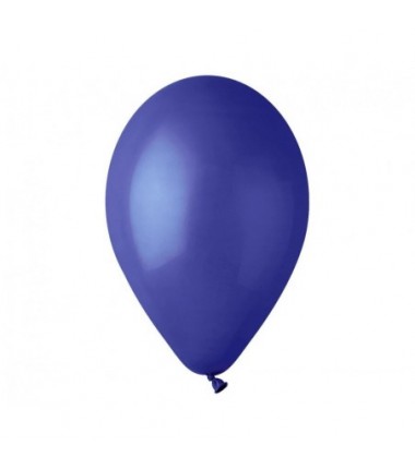 Balony Gemar 30 cm - 12" - pastelowe granatowe Blue G110/046 - 10 sztuk