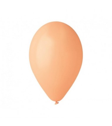 Balony Gemar 30 cm - 12" - łososiowe, brzoskwiniowe Peach G110/060 - 10 sztuk