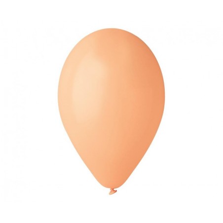 Balony Gemar 30 cm - 12" - łososiowe, brzoskwiniowe Peach G110/060 - 10 sztuk