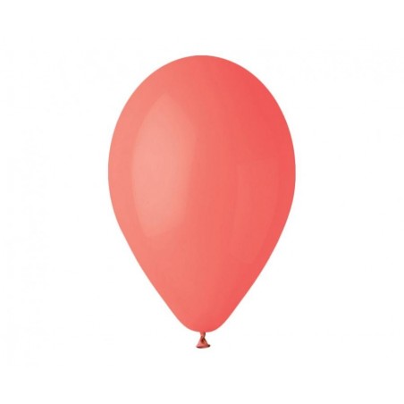 Balony Gemar 30 cm - 12" - pastelowe koralowe Corallo G110/078 - 10 sztuk