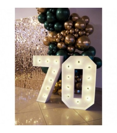 Balon metaliczny Decorator 35 cm - 14" ciemnozielony, butelkowa zieleń Metallic Forest Green - 10 sztuk