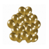 Balony Gemar 13 cm - 5" - złote SHINY AB50/088 - 25 sztuk