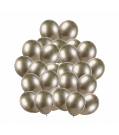 Balony Gemar 13 cm - 5" - szampańskie SHINY Prosecco AB50/85 - 25 sztuk
