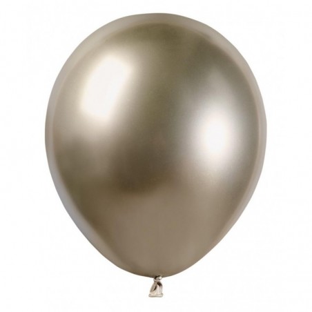 Balony Gemar 13 cm - 5" - szampańskie SHINY Prosecco AB50/85 - 25 sztuk