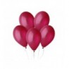 Balony Gemar 30 cm - 12" - pastelowy bordowe Burgundy G110/047 - 50 sztuk