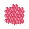 Balony Gemar 30 cm - 12" -  pastelowe czerwone Red G110/005 - 50 sztuk