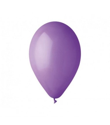 Balony Gemar 30 cm - 12" - pastelowe lawendowe Lavender G110/049 - 50 sztuk