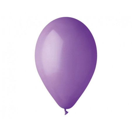 Balony Gemar 30 cm - 12" - pastelowe lawendowe Lavender G110/049 - 50 sztuk