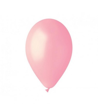 Balony Gemar 30 cm - 12" - pastelowe jasnoróżowe Pink G110/057 - 50 sztuk
