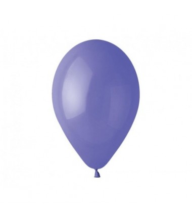 Balony Gemar 30 cm - 12" - pastelowe barwinek Periwinkle G110/075 - 50 sztuk