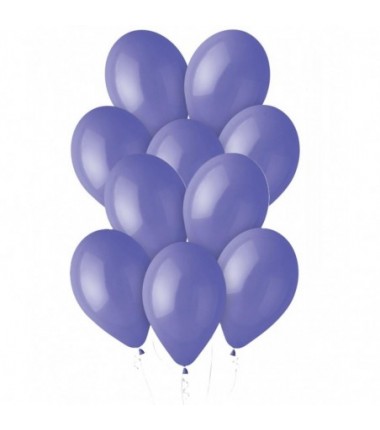 Balony Gemar 30 cm - 12" - pastelowe barwinek Periwinkle G110/075 - 50 sztuk