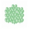 Balony Gemar 30 cm - 12" - zielone miętowe (macaron) Mint Green G110/077 - 50 sztuk