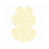 Balony Gemar 30 cm - 12" - pastelowe maślane Butter G110/103 - 50 sztuk