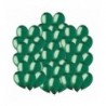 Balony Gemar 30 cm - 12" - pastelowe butelkowa zieleń Emerald Green G110/104 - 50 sztuk