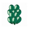 Balony Gemar 30 cm - 12" - pastelowe butelkowa zieleń Emerald Green G110/104 - 50 sztuk