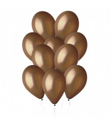 Balony Gemar 30 cm - 12" - pastelowe brązowe  G110/048 - 50 sztuk