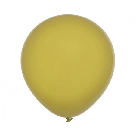 Balony Decomex 13 cm - 5" musztardowe Pastel Mustard D5-P266 - 100 sztuk