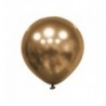 Balony Decomex 13 cm - 5" chromowane złote Luster Gold D5-L502 - 100 sztuk